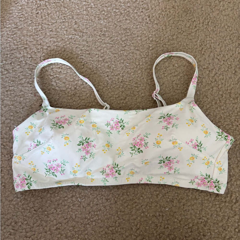 Floral Print bikini top